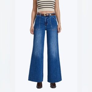 Bayeas. Classic Blue Flare Jeans